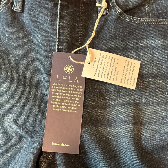 NWT Laurie Felt Classic Clean Jean Ankle Skinny Raw hem - 00 - Picture 5 of 16